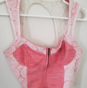 vintage-style crop top